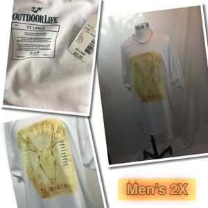 Outdoor Life Men’s 2X Brand New T-shirt